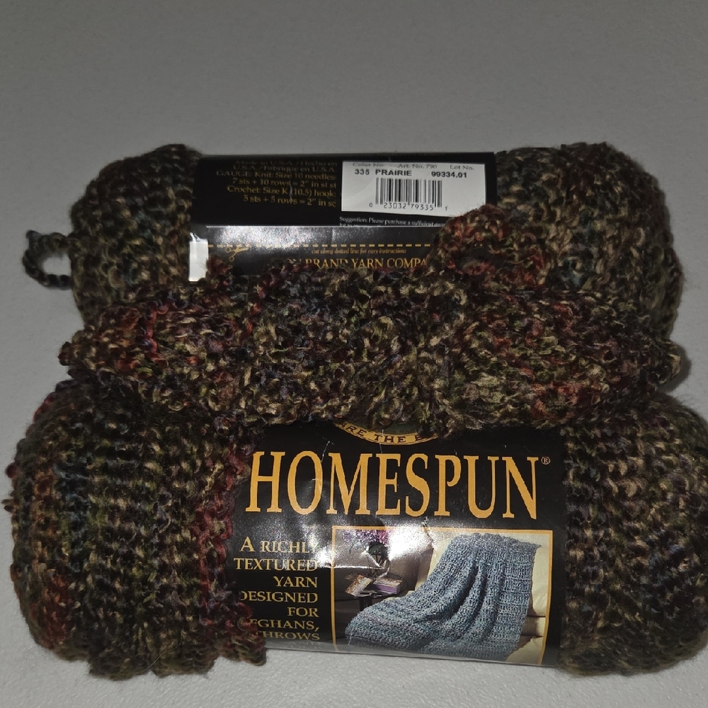 Homespun Textured Yarn in Prairie